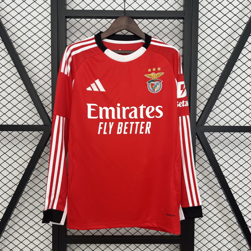 Benfica 2025/26 Long Sleeve Home Kit